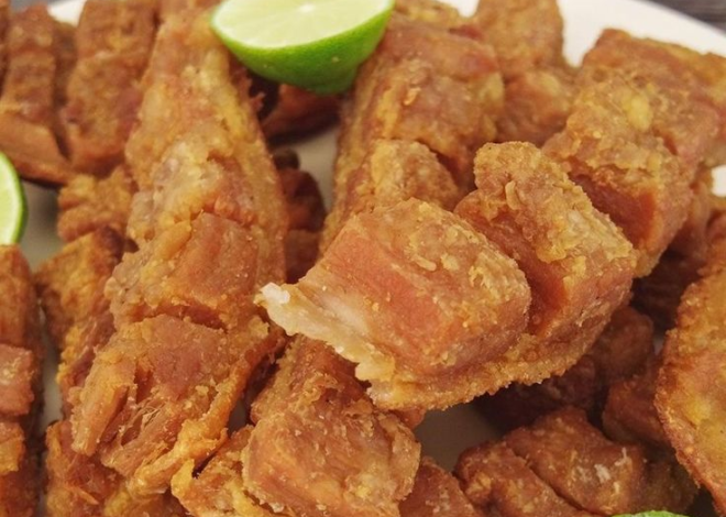 Chicharrón Crujiente Casero