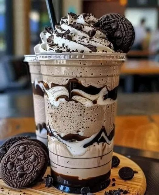 Frappuccino de Galletas y Crema