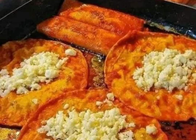 ENCHILADAS ROJAS SENCILLAS