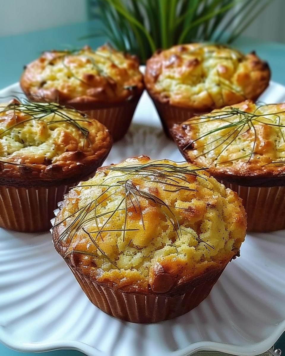 Muffins Proteicos de Zapallito, Cebolla y Queso