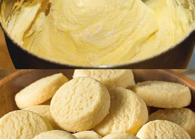 Cómo hacer galletas de mantequilla y mantequilla