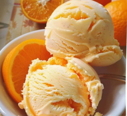 Helado de Naranja casero!