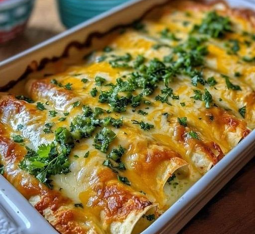 Receta de enchiladas de queso crema