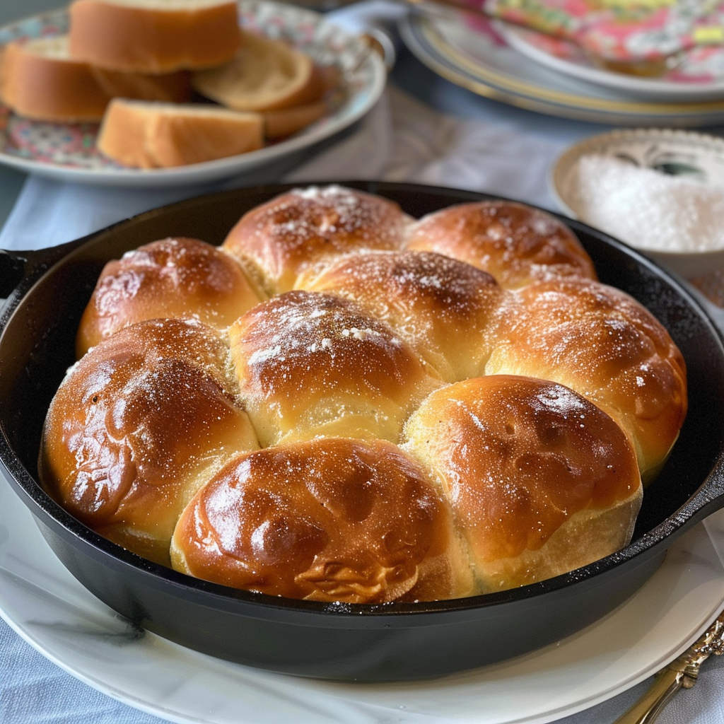 Pan de Sartén Sin Amasar