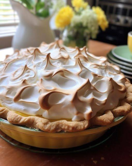 La tarta de limón y merengue de la abuela: una receta que llega al corazón