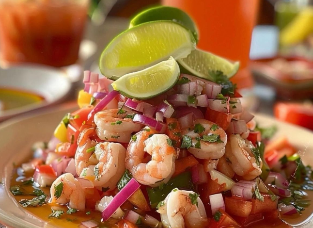 Ceviche Camarón Callo