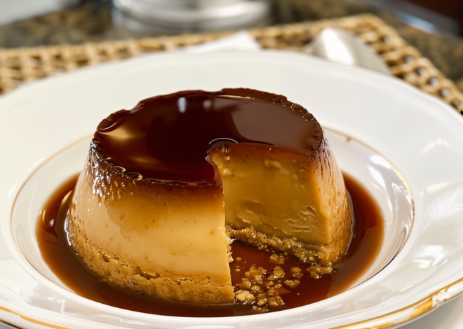 Flan de Café Casero