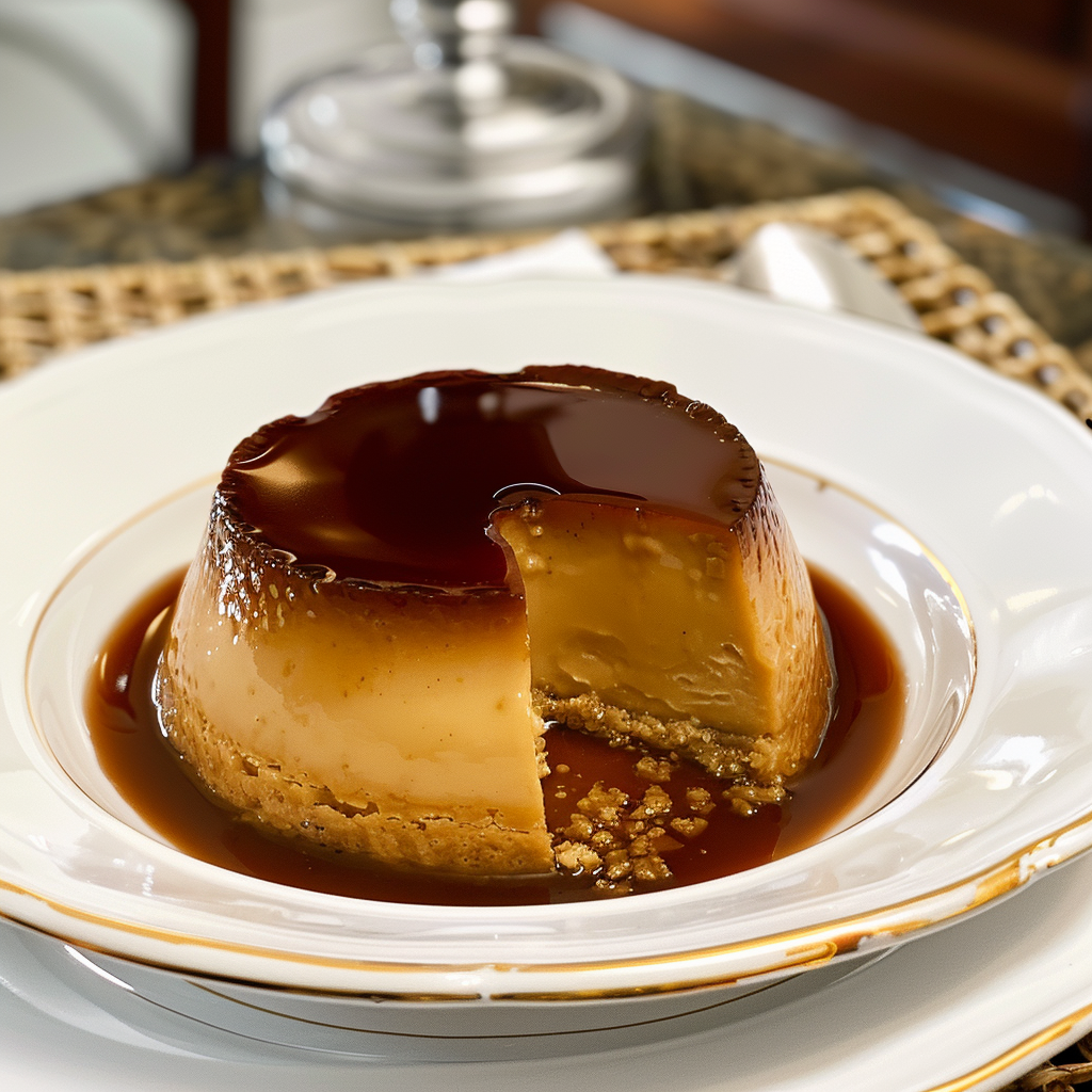 Flan de Café Casero