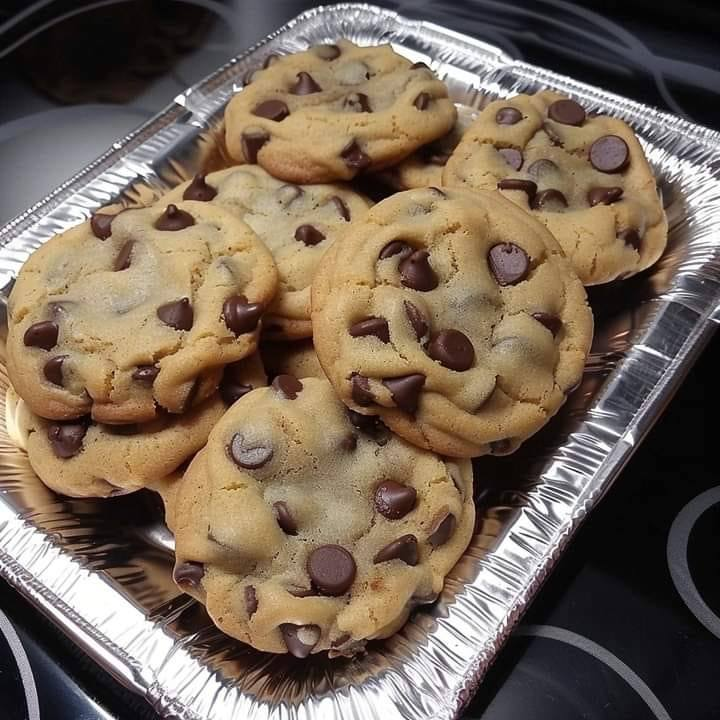 Galletas caseras con chispas de chocolate