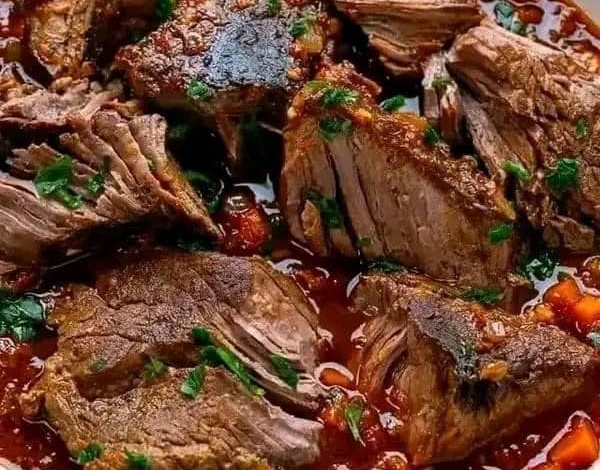 Carne asada al estilo italiano (Stracotto)