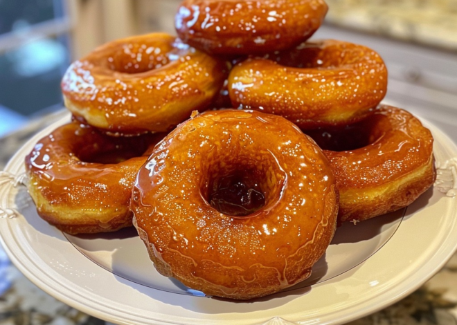 Donas Cruller de Miel Fáciles