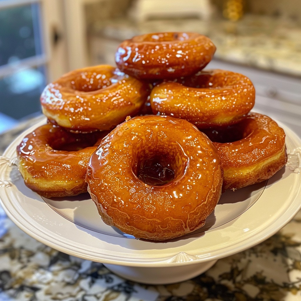 Donas Cruller de Miel Fáciles