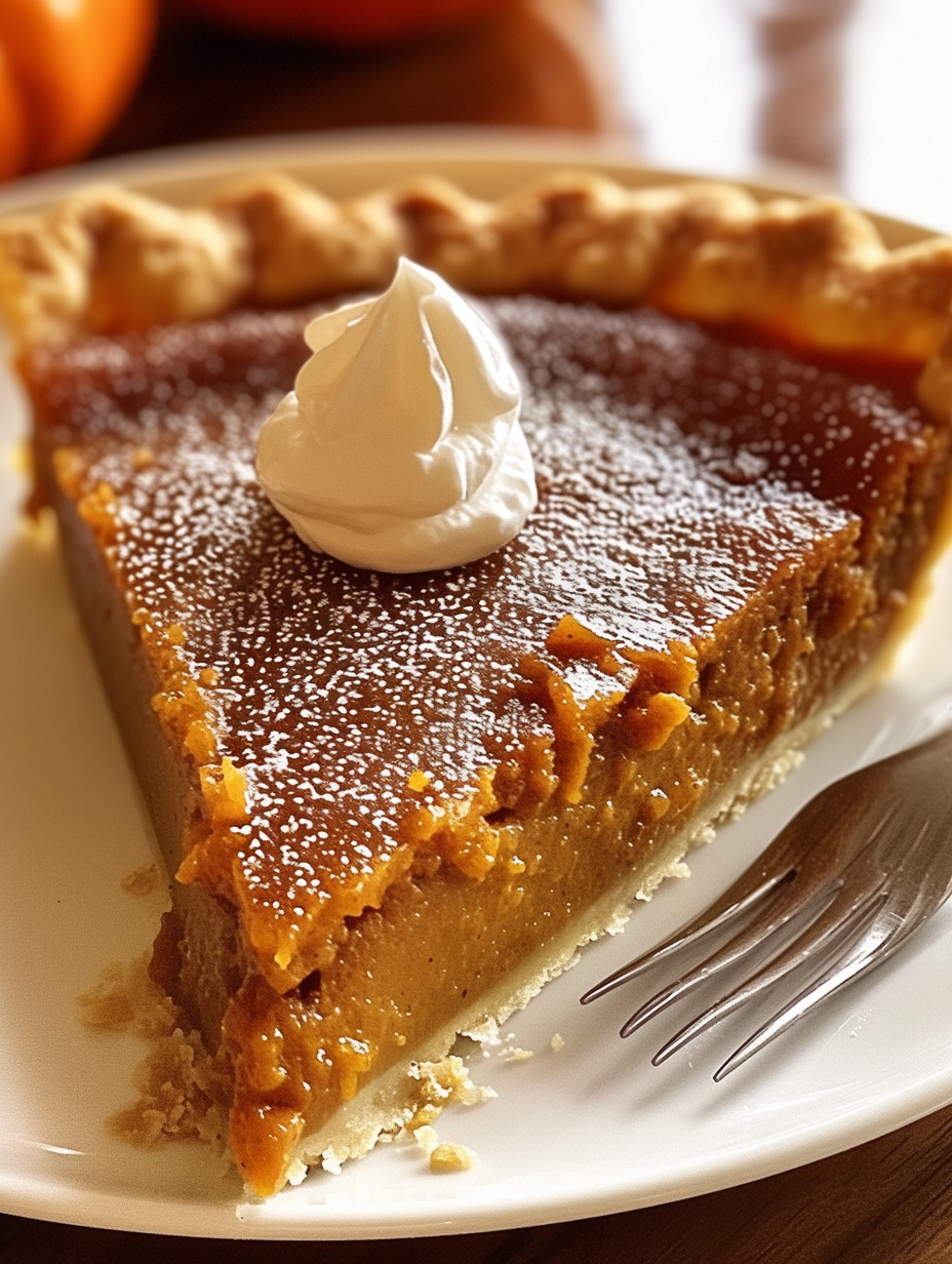 Pastel de calabaza con salsa brûlée y bourbon