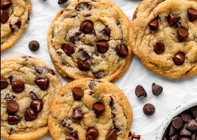 GALLETAS CON CHISPAS DE CHOCOLATE