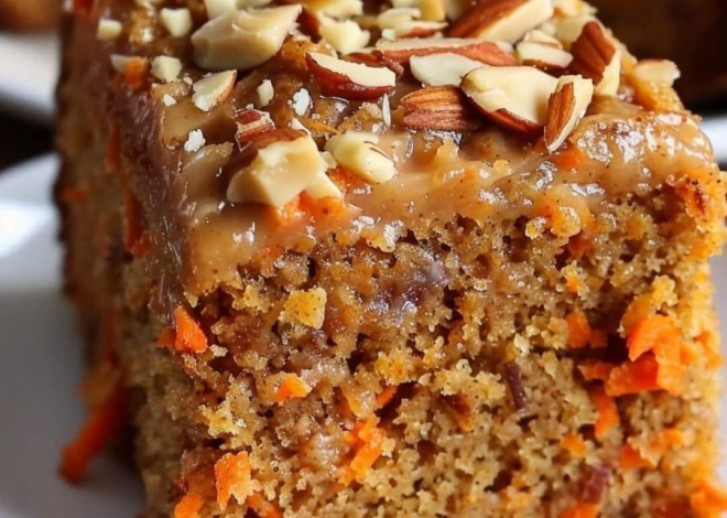 Riquísima Torta de Avena y Zanahorias