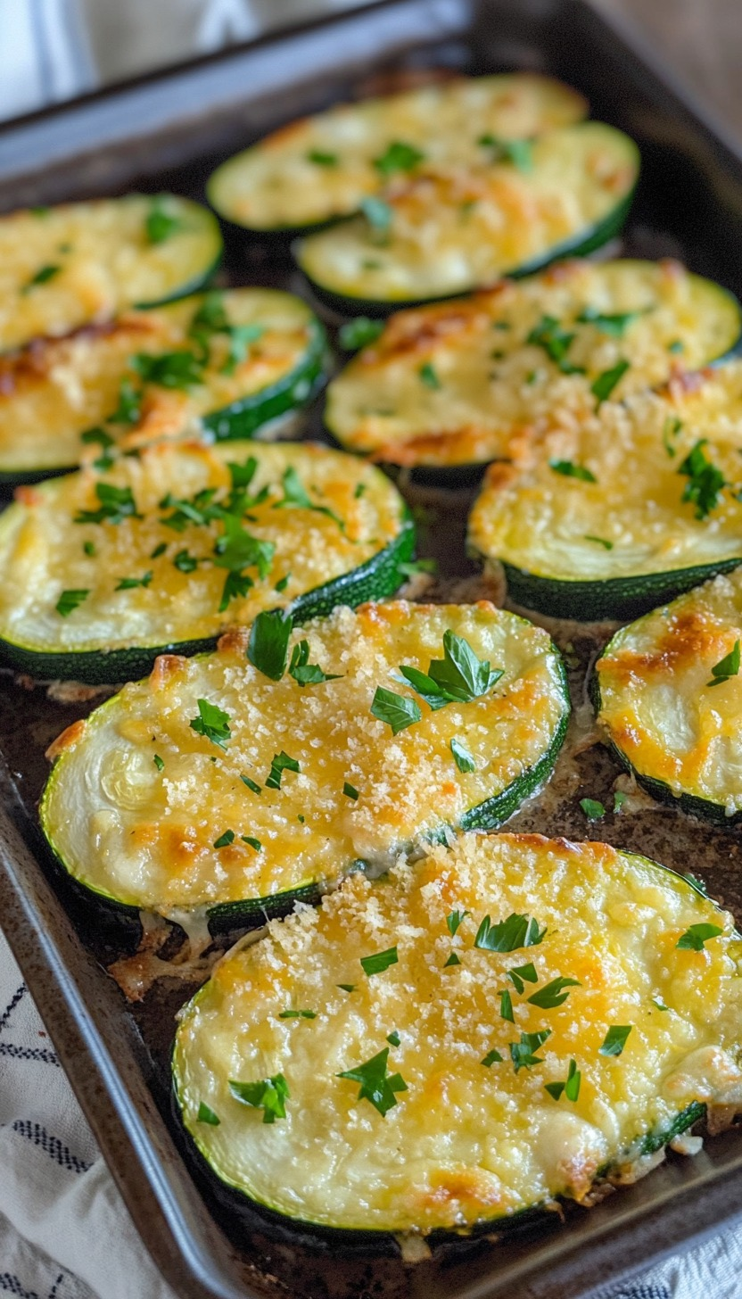 Filetes de Calabacín con Ajo y Queso