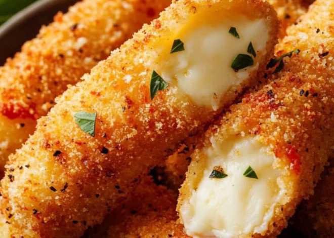 Palitos de Mozzarella Caseros