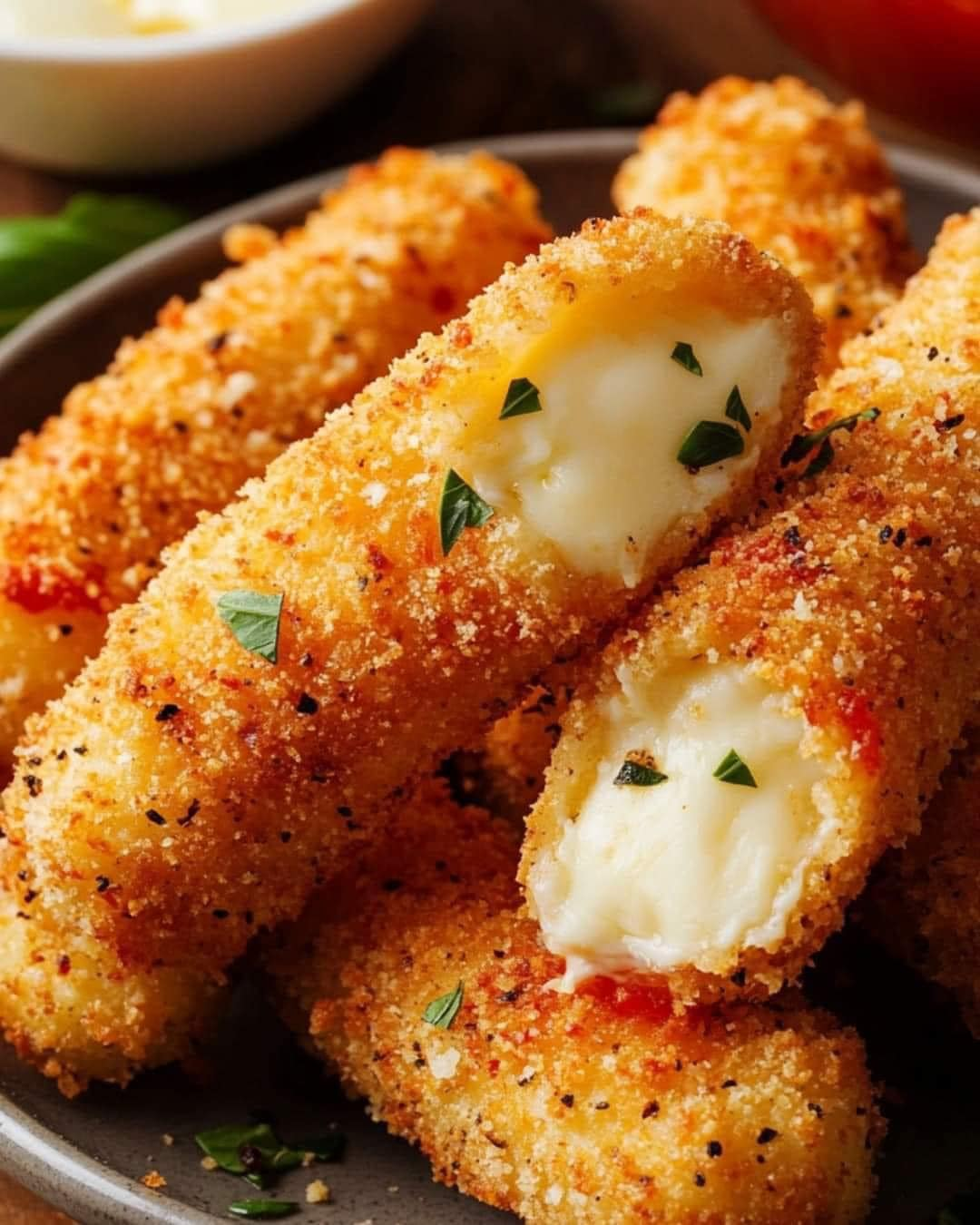 Palitos de Mozzarella Caseros