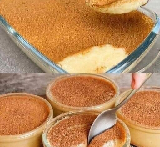 Postre rápido y delicioso para hacer en sólo 5 minutos.