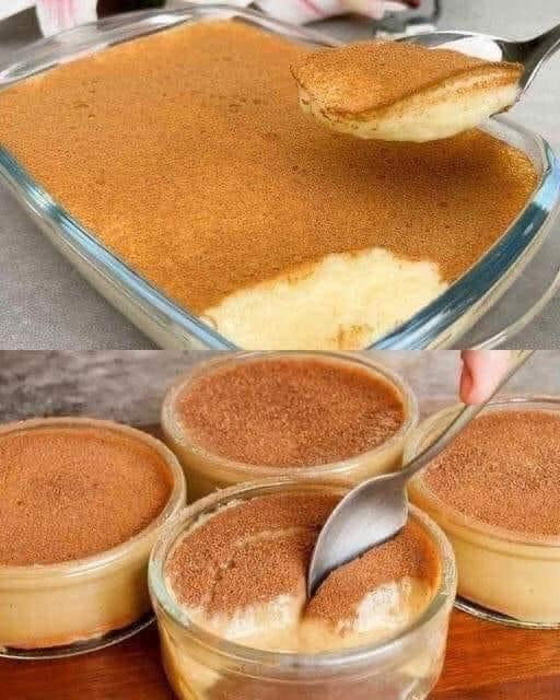 Postre rápido y delicioso para hacer en sólo 5 minutos.