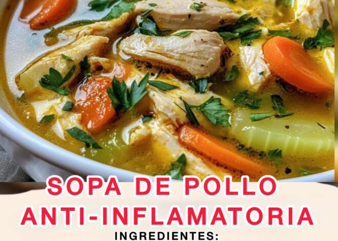 Sopa de Pollo Anti-Inflamatoria 