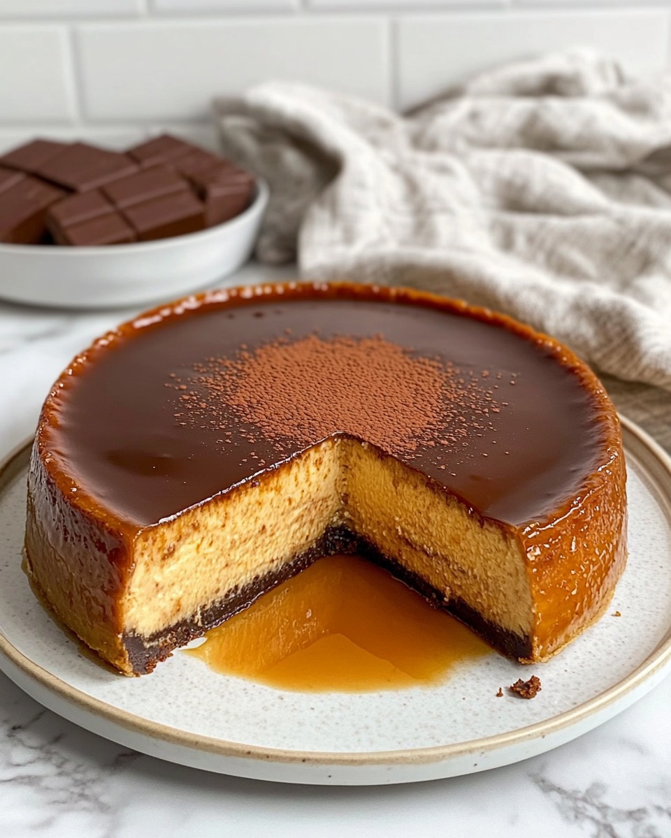 Flan Rápido de Chocolate