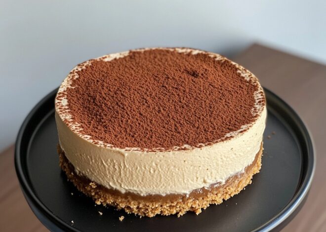 Cheesecake de Mousse de Café