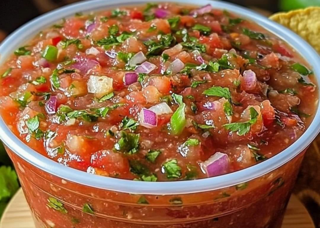 La salsa casera más deliciosa que jamás haya existido.