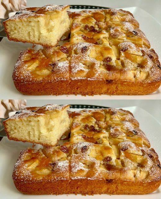 ¡Esta tarta de manzana se deshace en la boca! Y es fácil de preparar: ¡la masa se amasa en 5 minutos!