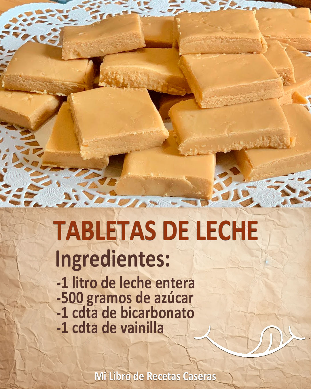 TABLETAS DE LECHE 