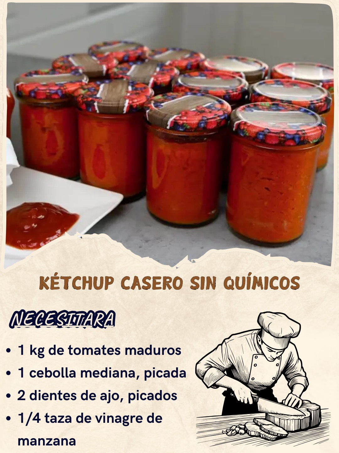  Kétchup Casero Sin Químicos 