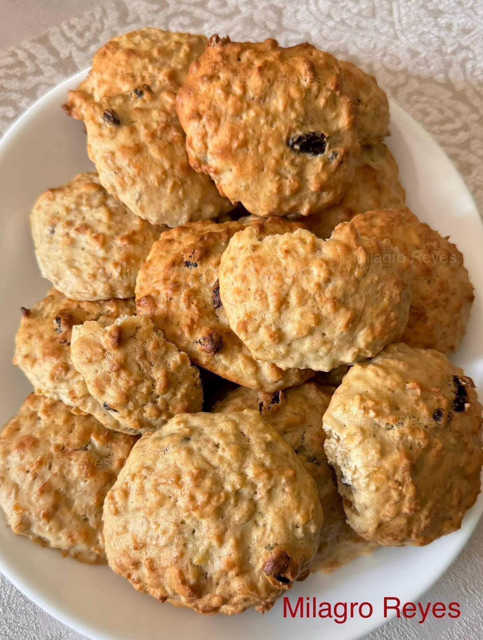 Galletas de avena con 2 ingredientes