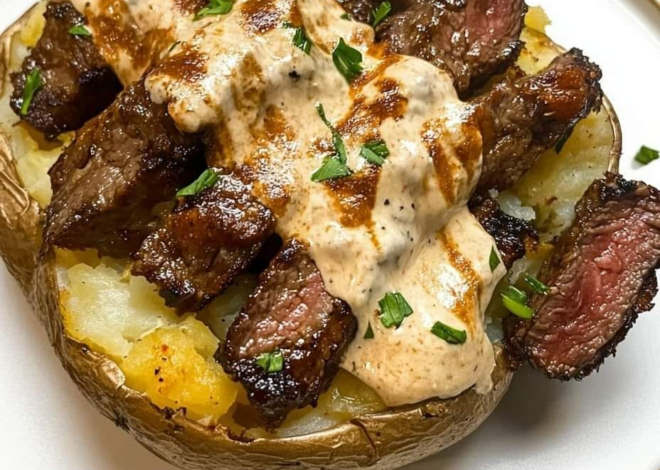 Sabor y Tradición: Papas Horneadas con Bistec