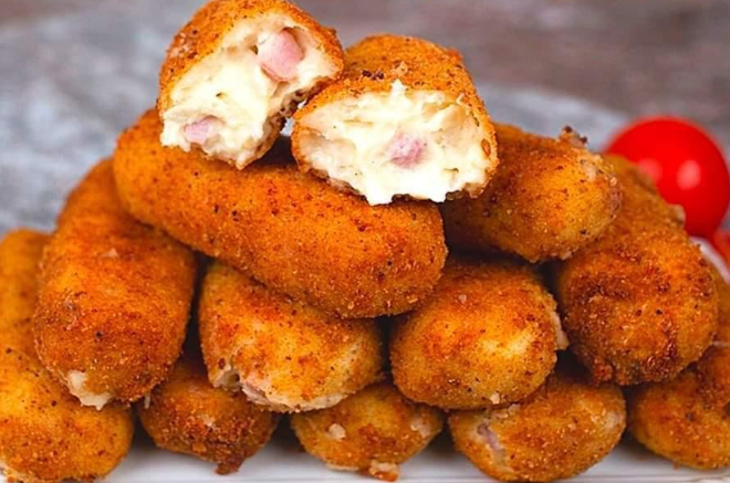 Deliciosas Croquetas de Leche con Costra Crujiente