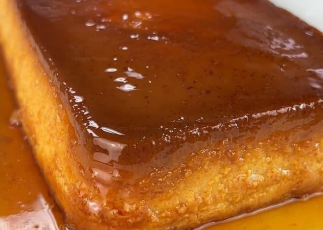 Flan de maíz Dulce y cremoso