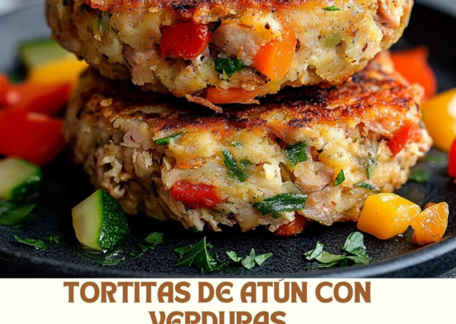 Tortitas de Atún con Verduras