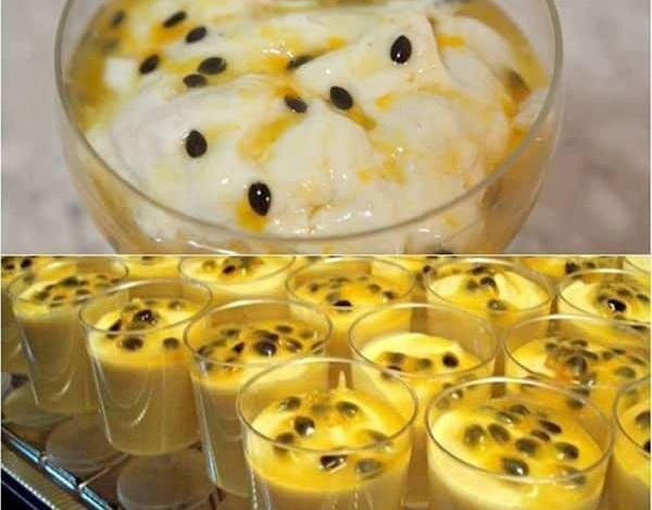 Mousse de maracuyá