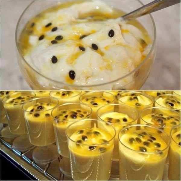 Mousse de maracuyá