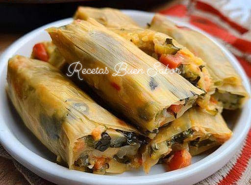 Tamales de Verduras Fáciles y Sabrosos