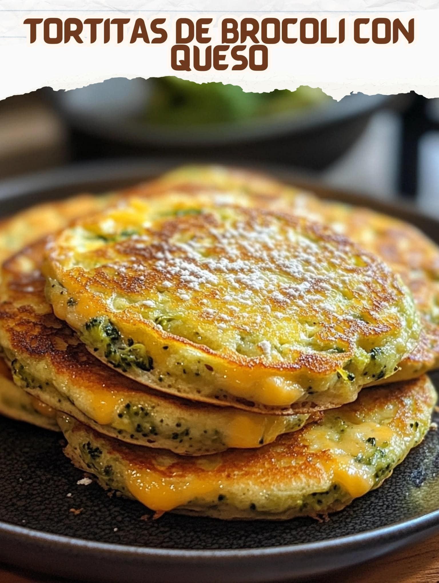 Tortitas de Brócoli con Queso