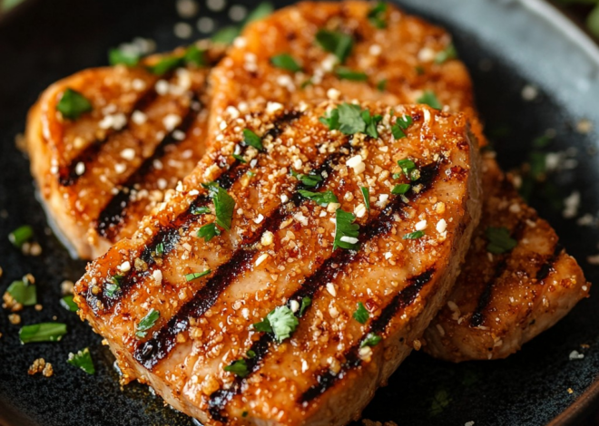 Spicy Coconut Tuna Steaks