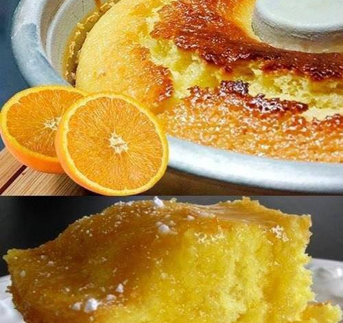 Pastel de Naranja Húmedo