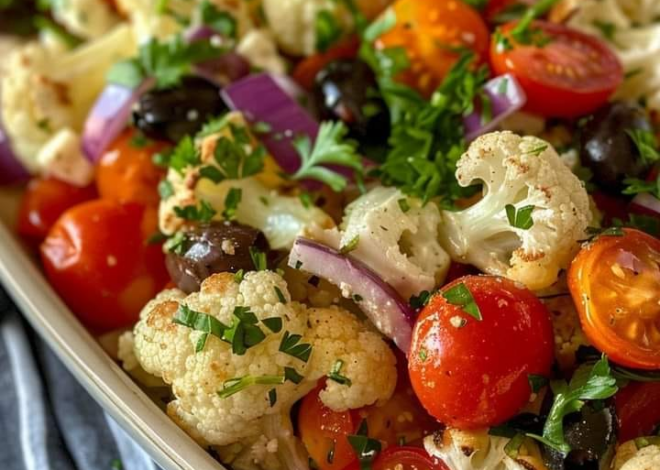 ensalada de coliflor