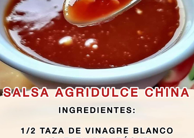 Salsa Agridulce China