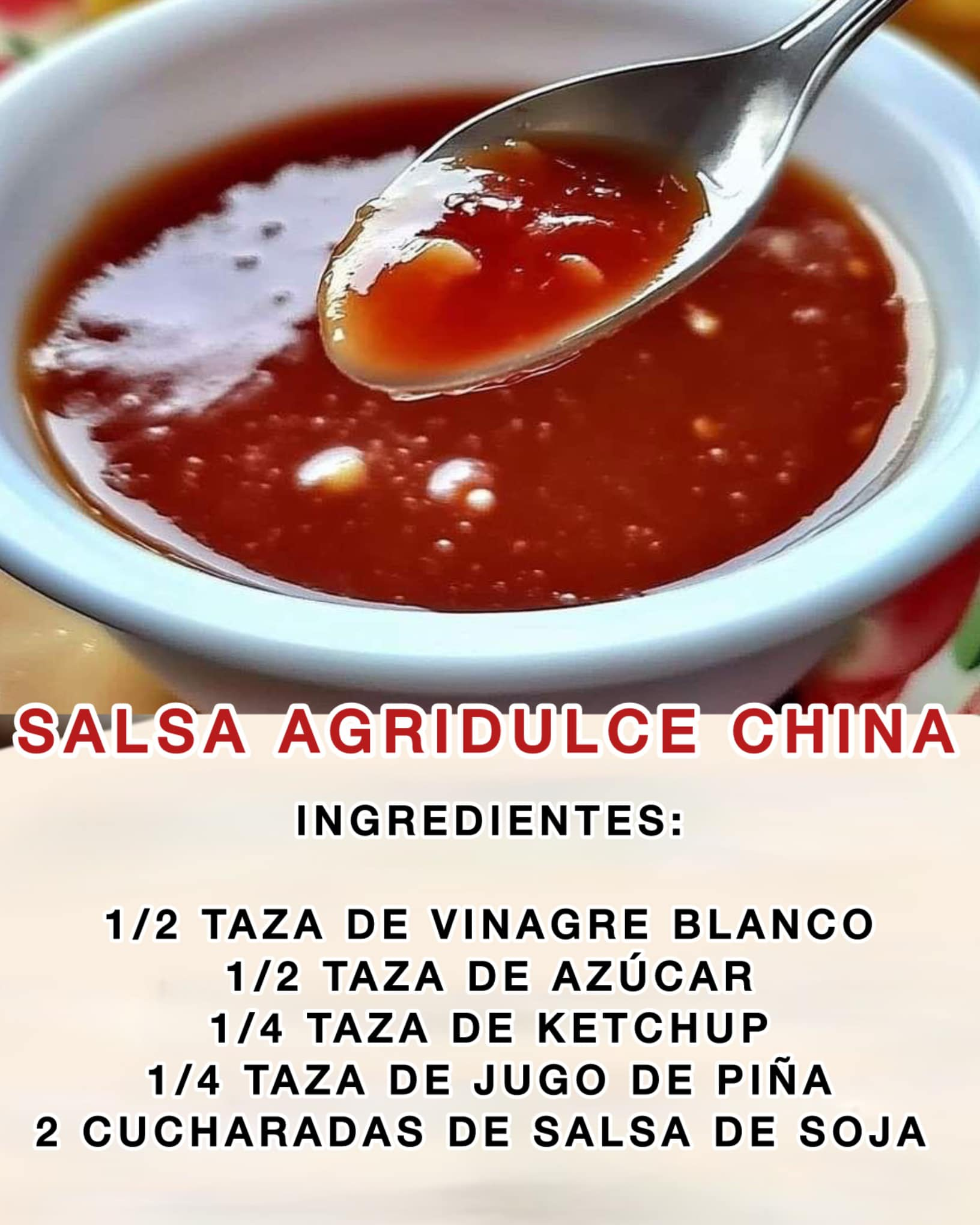 Salsa Agridulce China