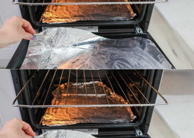 ¿Cómo limpiar tu horno en 5 minutos? ¡Descubre un truco genial con papel de aluminio que soluciona el problema de la suciedad y la grasa!