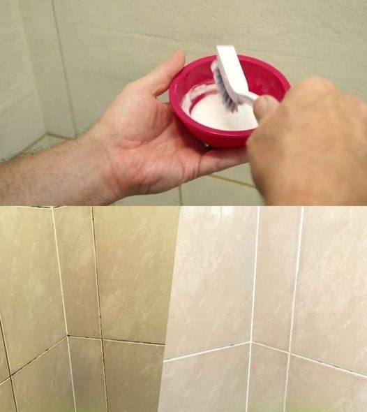 Los azulejos del baño quedarán blancos y muy brillantes con este ingrediente mágico