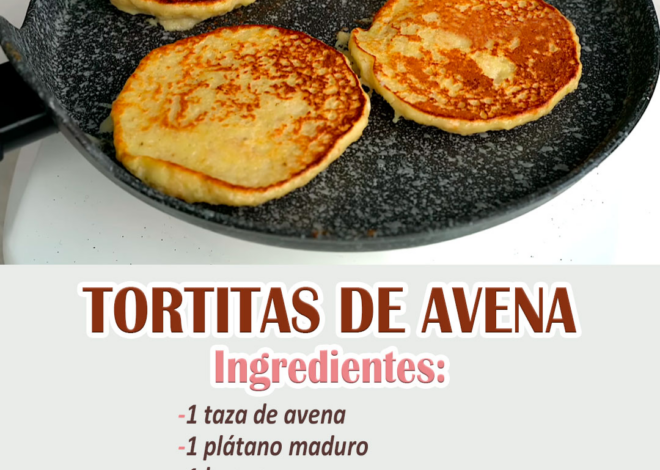 TORTITAS DE AVENA 