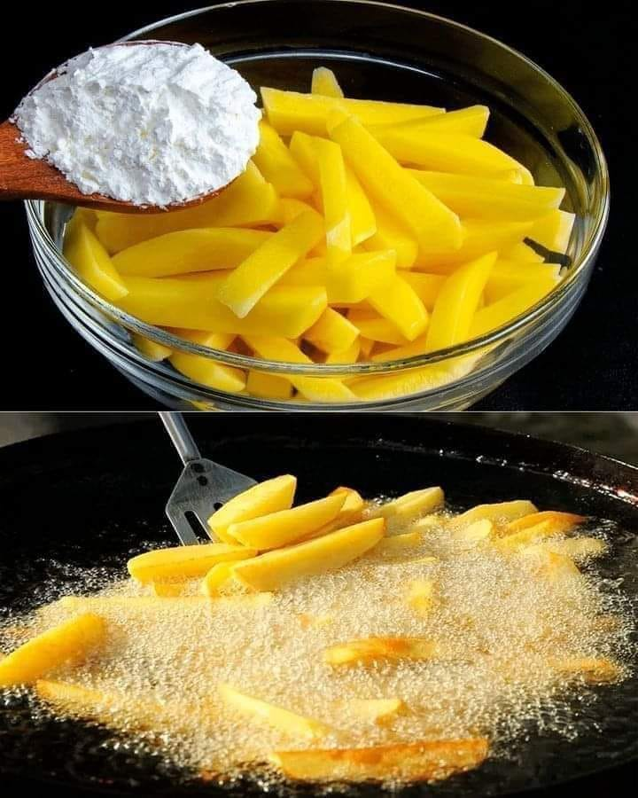 Deliciosas Papas Fritas Doradas y Crujientes