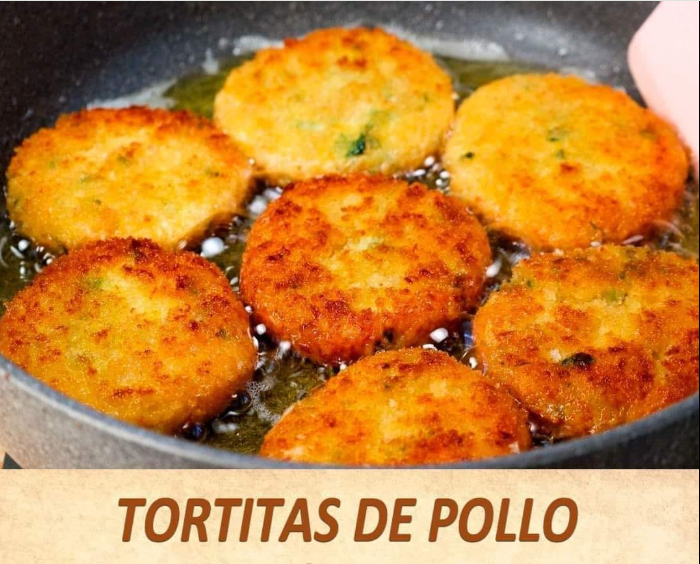 TORTITAS DE POLLO